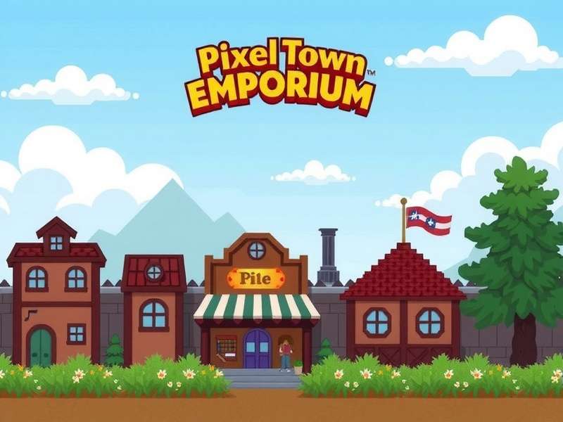 Discover the Indian elements in Pixel Town Emporium Pixel Town Emporium Localization